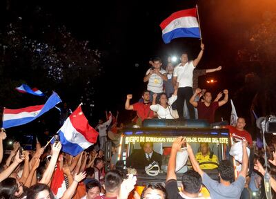 El 5 de mayo de 2019 Miguel Prieto Vallejos festejó con sus seguidores la victoria.