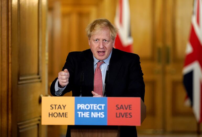 Boris Johnson, primer ministro del Reino Unido.