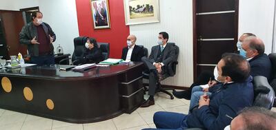 La reunión se desarrolla en estos momentos en la Gobernación del Alto Paraná.