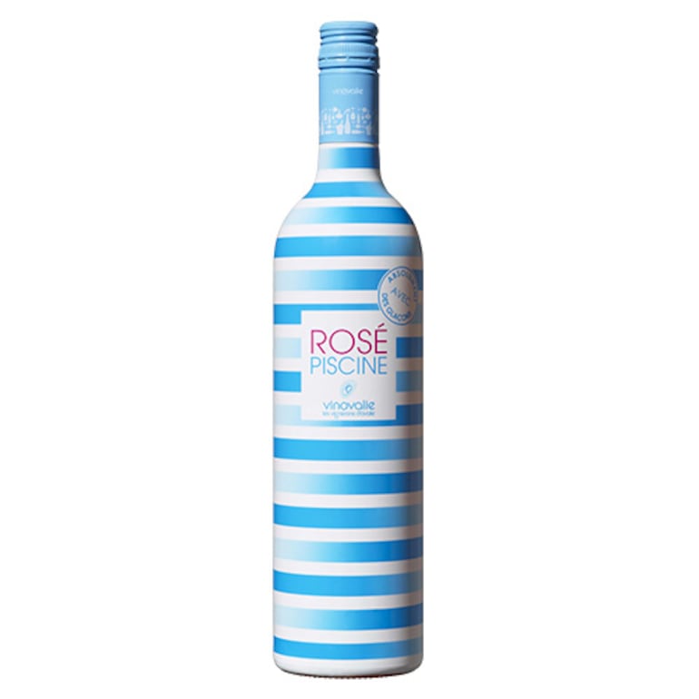 El Rosé Piscine fue desarrollado para beber con cubitos de hielo.