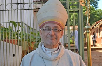Mons. Francisco Javier Pistilli Scorzara, obispo de Encarnación, instó a la responsabilidad cívica y no traficar el voto, el 30 de abril.