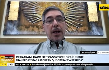 Cetrapam tiene una flota de 1.320 vehículos y durante el paro, se estaría sacando a la calle apenas un bus cada media hora o uno por hora.