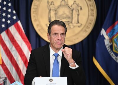 Fotografía de archivo cedida por la Gobernación de Nueva York donde aparece su gobernador Andrew Cuomo.