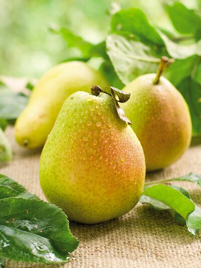 Peras sabrosas