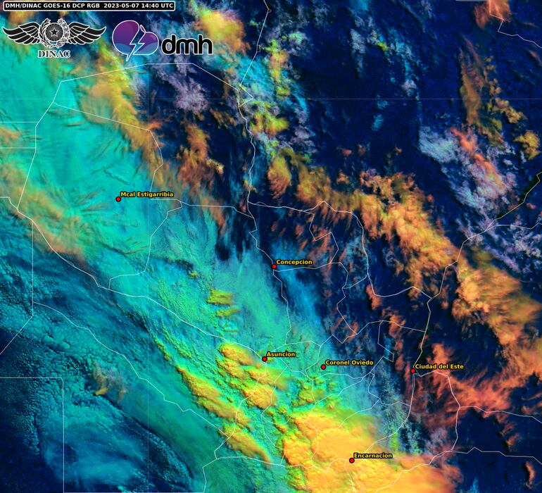 Núcleos de tormenta.