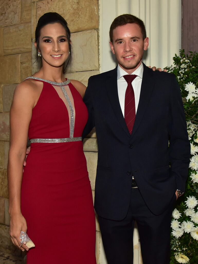 Marta Villani y Edson Arévalo.