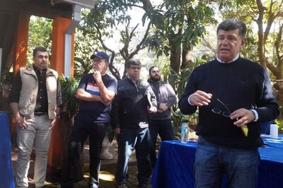 Efrain en plenaria departamental de Paraguarí insta recuperar la patria de la corrupción y la mafia