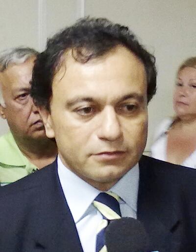 Adrián Salas, miembro del Consejo de la Magistratura que llegó a asociarse con un investigado por contrabando.
