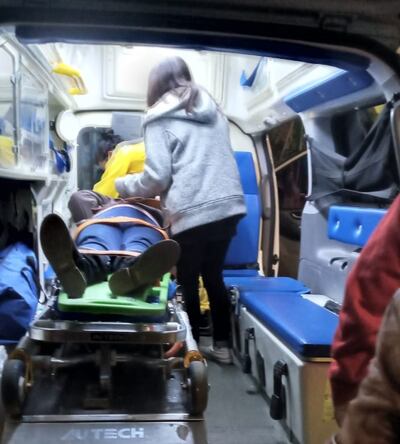 Cuatro personas fueron auxiliadas tras caer de una rueda gigante en Ayolas