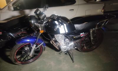 La Policía Nacional recupera una motocicleta denunciada como robada en Fernando de la Mora.