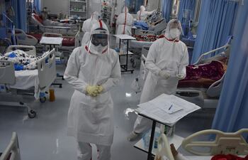 Al inicio de la pandemia del covid-19 había 308 camas de terapia intensiva en el país. Actualmente existen 609 camas.