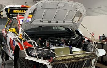 El VW Polo GTI R5 de Gustavo Saba. piloto a vencer en la clasificación del domingo, con ocho “poles” en el autódromo.