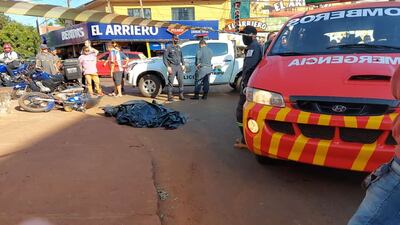 El accidente fatal se produjo en un punto transitado de Hernandarias.
