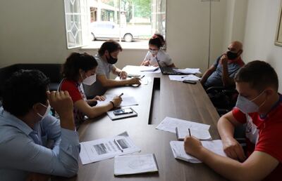 La comisión médica del COP y representantes de la FPA ajustan detalles para el torneo.