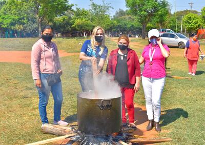 Fiesta patronal en Villarrica.