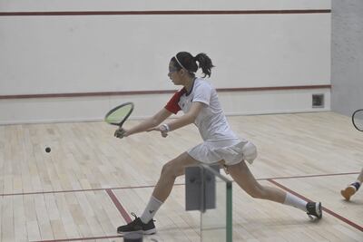 El Squash disputa los partidos en la Secretaría Nacional de Deportes.