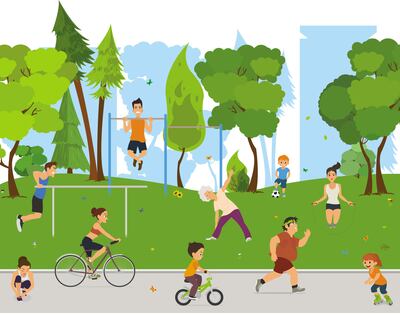 Entrenamiento al aire libre