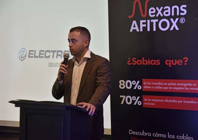 Arturo Pukall, product manager Cables de Electropar.