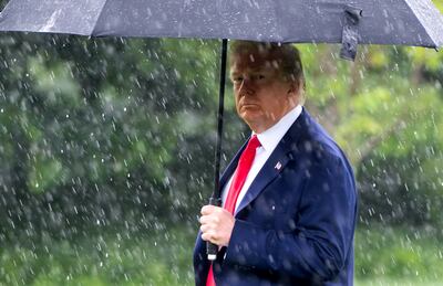 Donald Trump, presidente de los Estados Unidos.