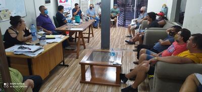 Reunión de importadores.