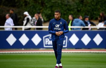 Kylian Mbappé, 23 años, delantero del París SG y de la selección francesa.