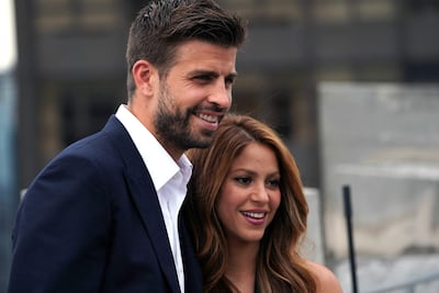 Tras 12 años de relación, Gerard Piqué y Shakira Mebarak anunciaron que se están separando. (Bryan R. Smith / AFP)