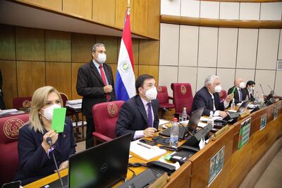 Sesión del Senado (Foto: Prensa Senado)