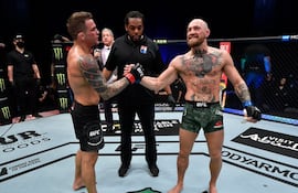 McGregor y Poirier pelearán en julio.