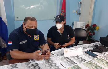 Detuvieron a un hombre por supuesta extorsión. Recuperaron G. 40 millones.