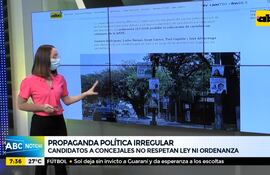 Candidatos a concejales no respetan leyes ni ordenanzas
