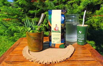 Este es el nuevo empaque de yerba mate Selecta Premium, ideal para el tereré.