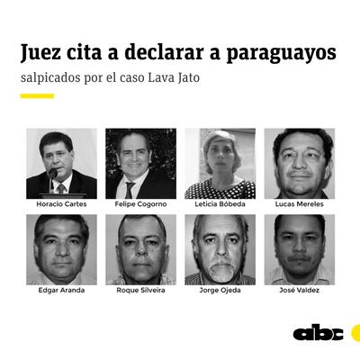 La justicia del Brasil llamó a declarar a Horacio Cartes y a siete paraguayos más.