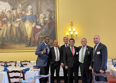 Hugo Velázquez se reunió hoy con congresistas de EE.UU. en el Capitolio en Washington D.C.