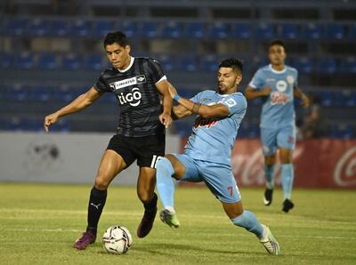 Lorenzo Melgarejo de Libertad (i) y Richard Salinas (d) de Resistencia.