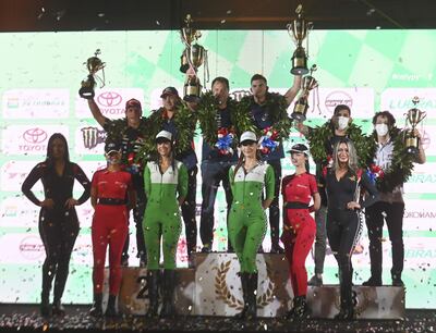 Fabrizio Zaldívar y Víctor Aguilera, monarcas del Campeonato Nacional de Súper Prime 2021.