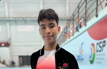 El atleta César Iván Caballero Ávalos (2/2/2010) conquistó ayer el primer oro para nuestro país en la modalidad Solo Dance.