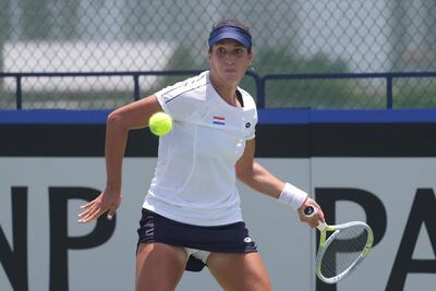 La selección paraguaya de tenis sufrió un descenso de categoría en la Billie Jean King Cup.