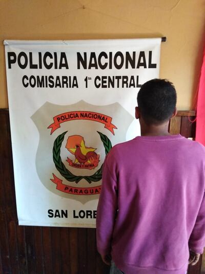 El hombre fue detenido y confesó donde estaban las evidencias.