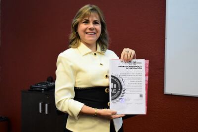 Jueza María Zunilda Fleitas Villalba. Foto: Gentileza