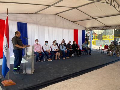 Al acto de habilitación asistió el Presidente Mario Abdo Benítez.