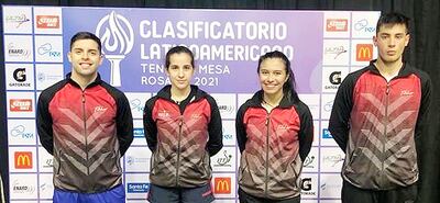 Marcelo Aguirre, Lucero Ovelar, Leyla Gómez y Alejandro Toranzos están compitiendo en Rosario.