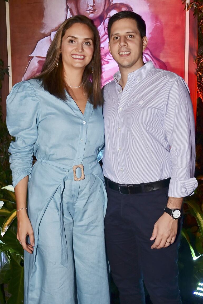 Karina y Enrique Estaque.