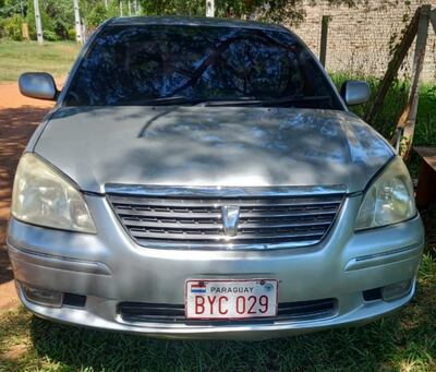 Vehículo que fue robado a un militar. En el interior se encontraba su equipo táctico.