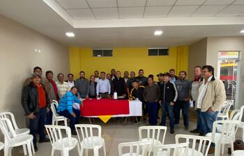 Los camioneros se reunieron esta mañana en Coronel Oviedo y decidieron realizar nuevos cierres de rutas.