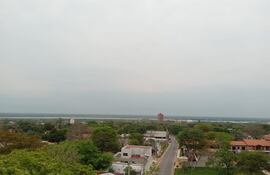 Cielo nublado en Lambaré. Se anuncian para hoy tormentas eléctricas en seis departamentos del país.