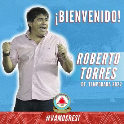 Roberto Torres fue campeón como técnico de Cerro Porteño del Apertura 2015 y como orientador de Libertad del Apertura 2016.