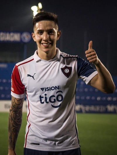 Alan Francisco Rodríguez, lateral-volante izquierdo de Cerro Porteño.