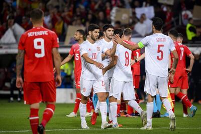 España ganó por la mínima a Suiza