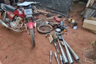 Estas son algunas de las evidencias incautadas durante los procedimientos realizados en el distrito de Guayaybí.