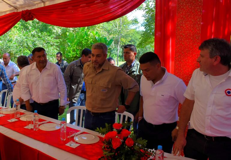 Mario Abdo Benítez Mauricio José Troche